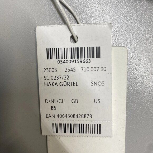 NEW BRAX Men's Haka Woven Multicolor Belt Size S (32-33) Blue/Grey/Brown - Picture 15 of 15